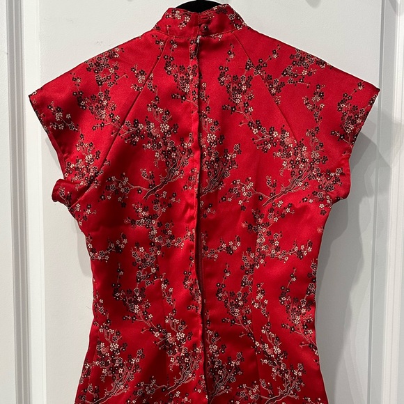 Vintage 90s Cherry Blossom Dress - Picture 8 of 16